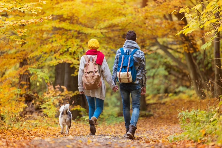 couple walking