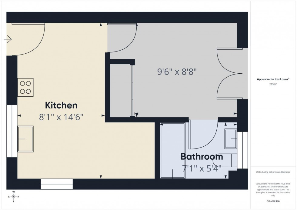 Floorplan for Bridge Road, Cirencester