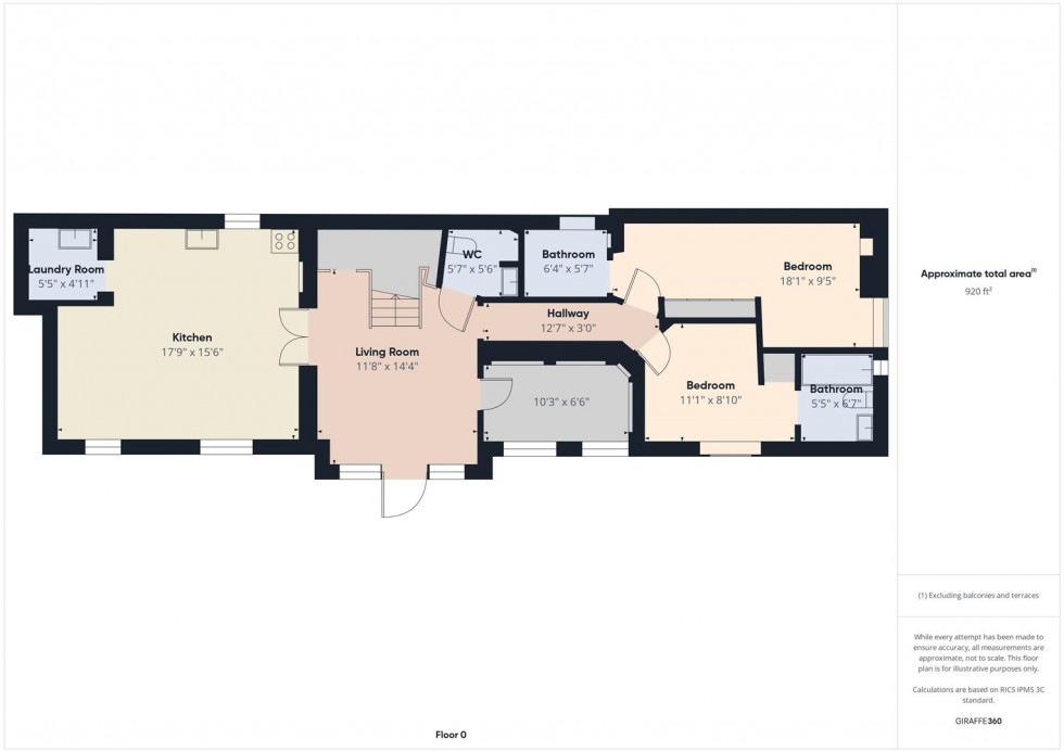 Floorplan for Old Forge Lane, Stow On The Wold