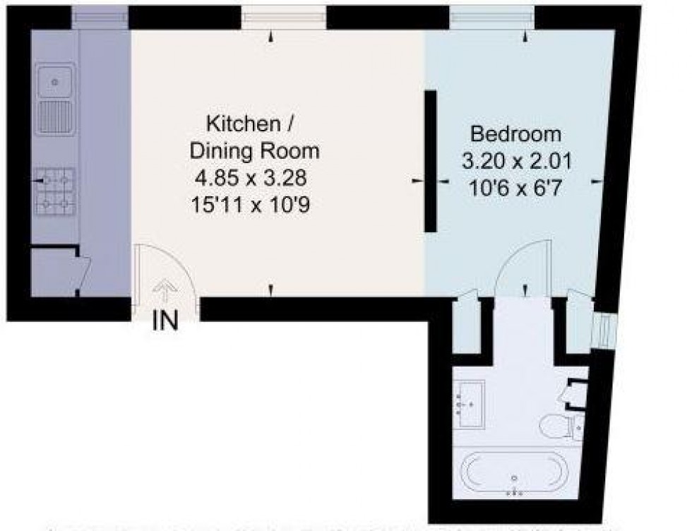 Floorplan for Merchant House