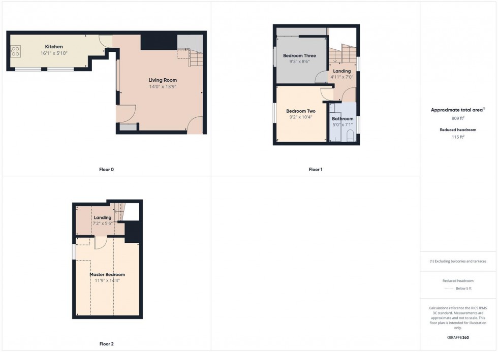 Floorplan for Gloucester Road , Cirencester