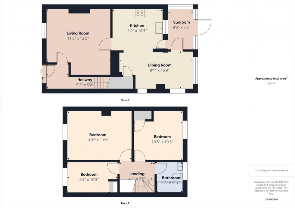 Floorplan for Hakeburn Road, Cirencester