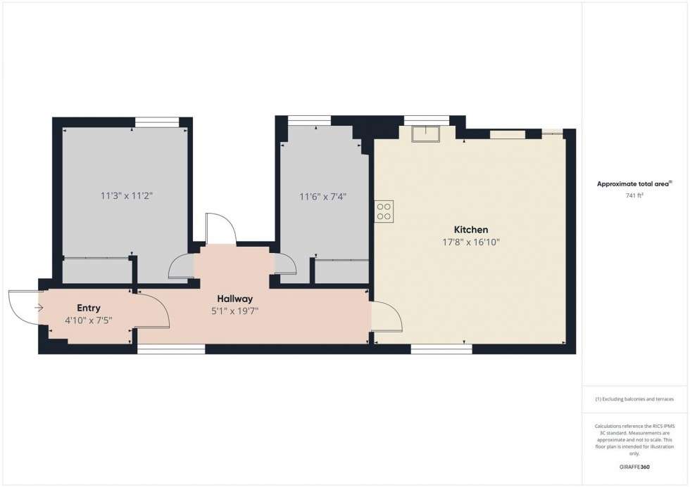 Floorplan for Dyer Street, Cirencester