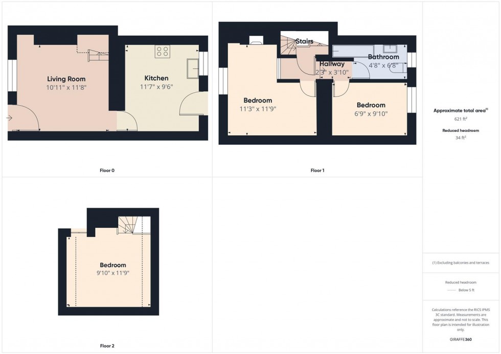 Floorplan for Watermoor Road, Cirencester