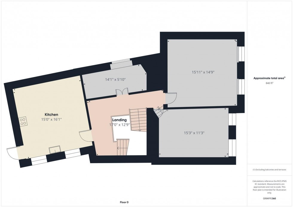 Floorplan for Gosditch Street, Cirencester