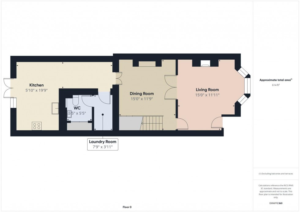 Floorplan for Watermoor Road, Cirencester, Gloucestershire