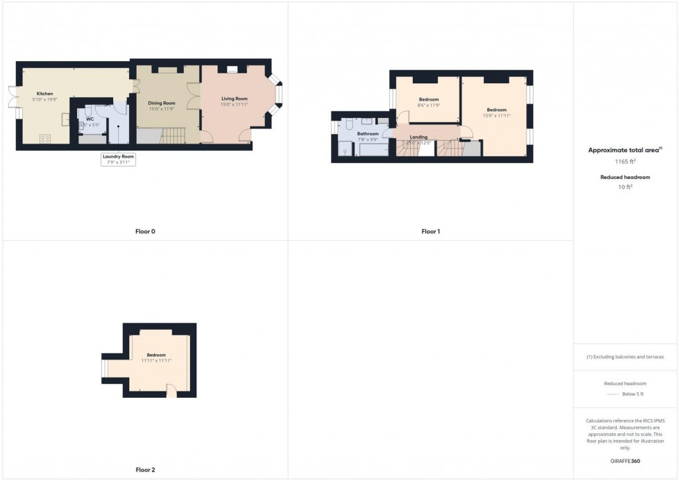 Floorplan for Watermoor Road, Cirencester, Gloucestershire
