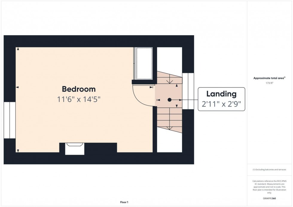 Floorplan for Watermoor Road, Cirencester