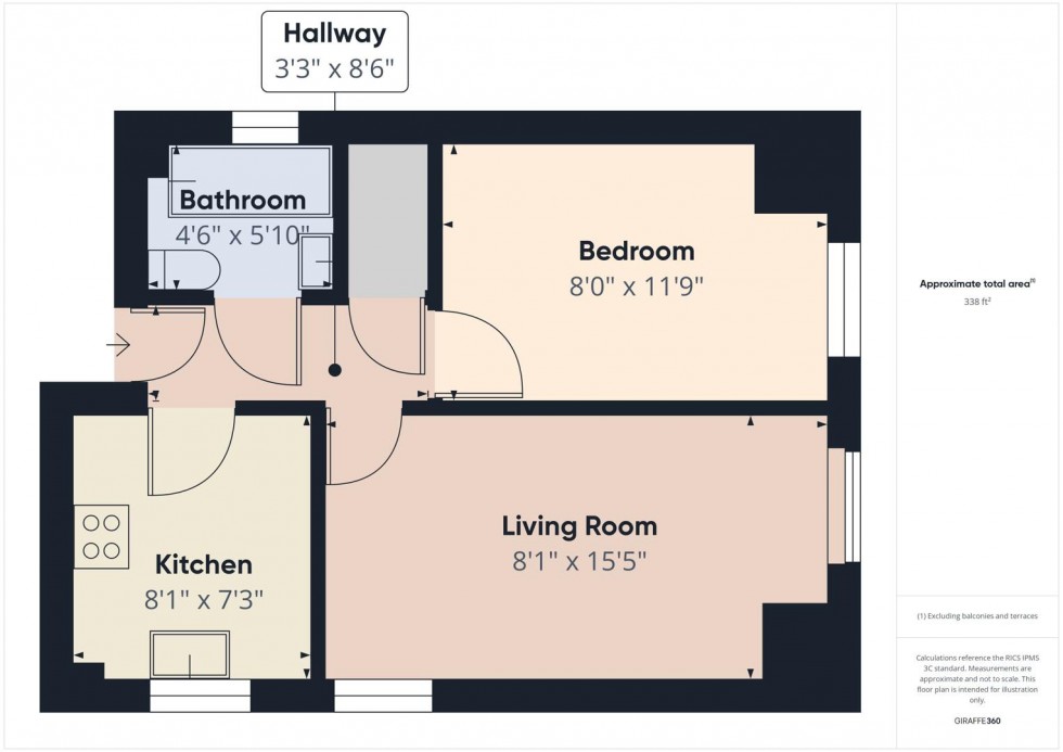 Floorplan for Watermoor Road, Cirencester