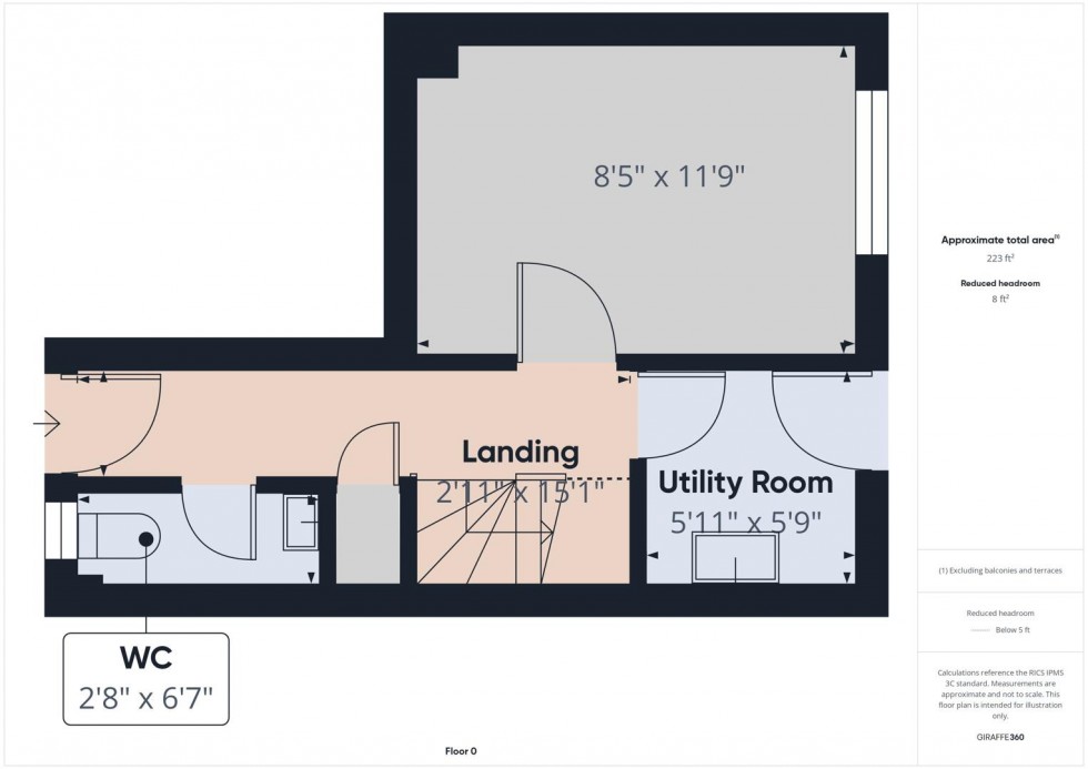 Floorplan for Hanstone Close, Cirencester