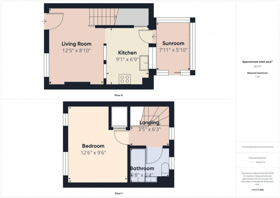 Floorplan for Smiths Field, Cirencester