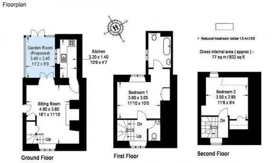 Floorplan for Coxwell Street