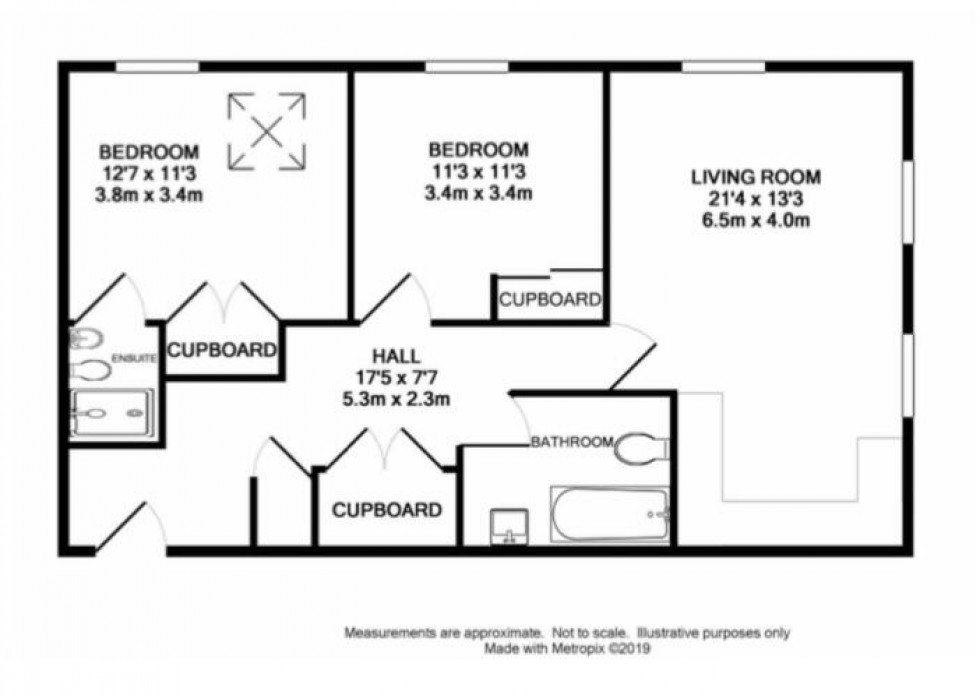 Floorplan for Longwood House, Love Lane, Cirencester