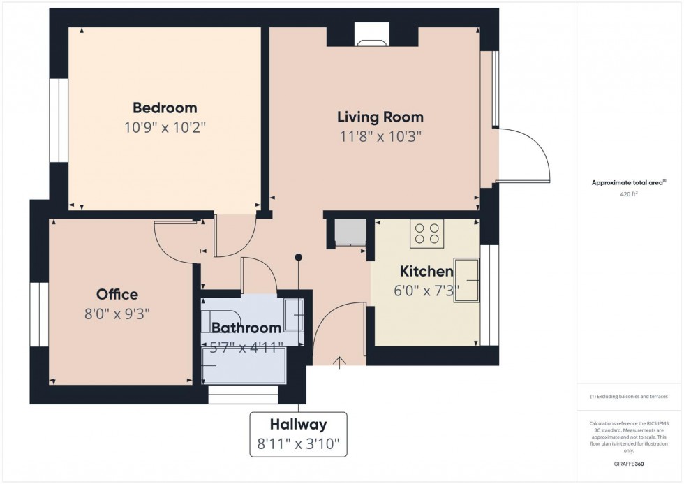 Floorplan for Melmore Gardens, Siddington