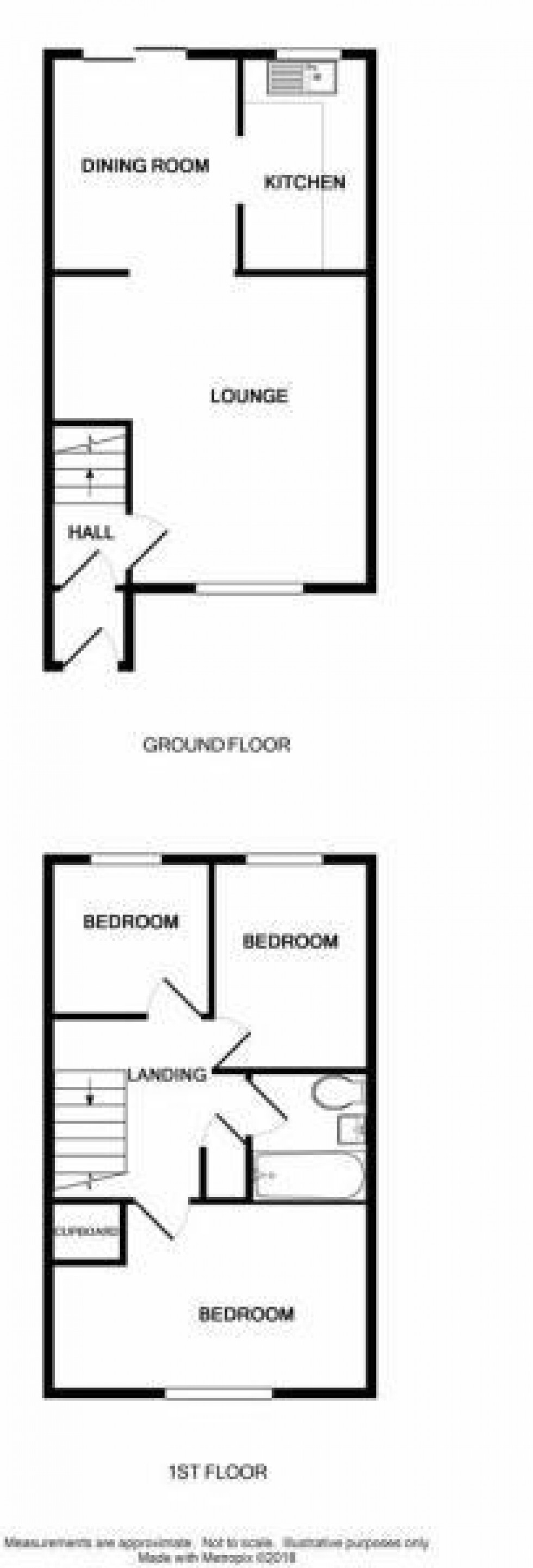 Floorplan for Kemble Drive, Cirencester
