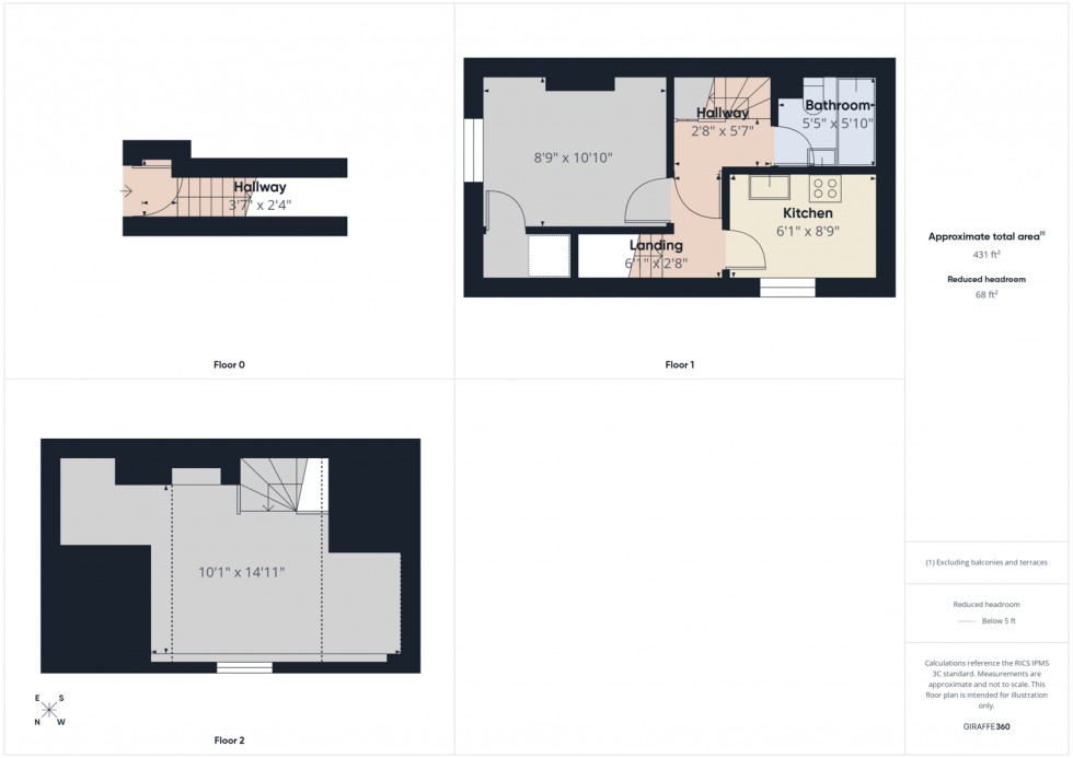 Floorplan for Mount Street, Cirencester