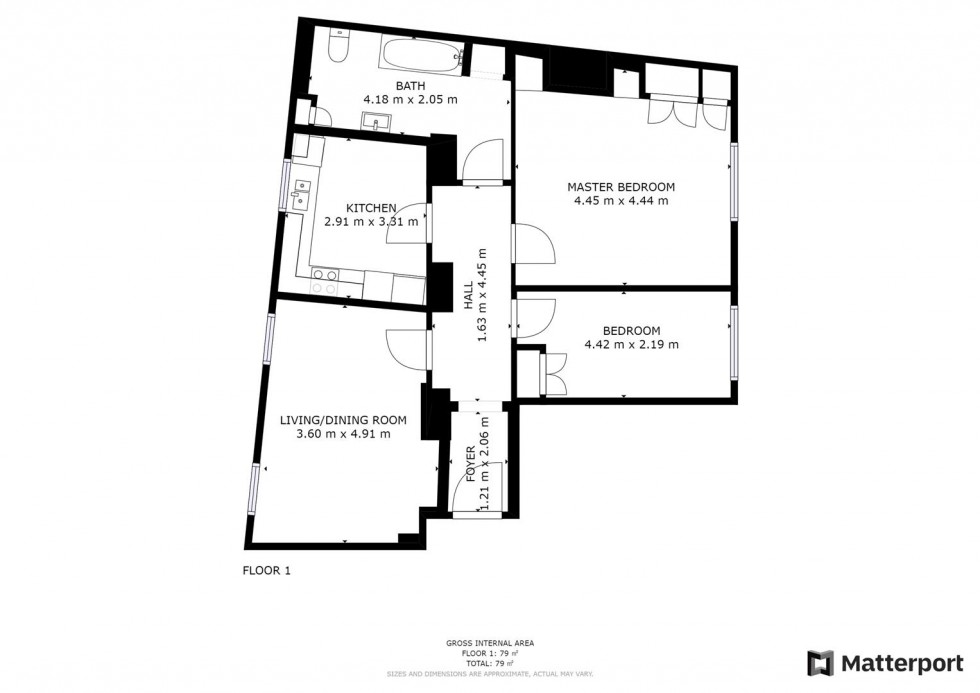 Floorplan for Dyer Street, Cirencester