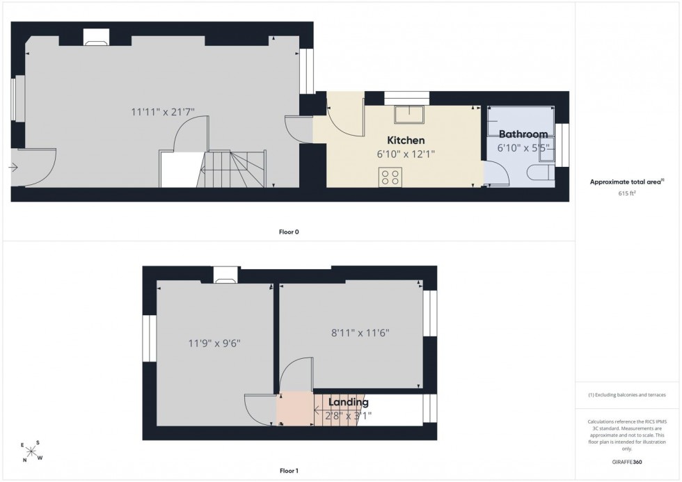 Floorplan for Chester Street, Cirencester