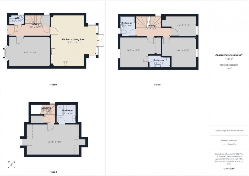 Floorplan for Gardner Way, Cirencester