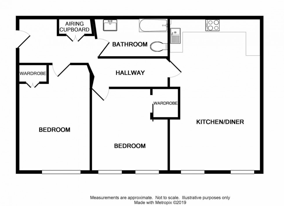 Floorplan for Longwood House, Love Lane, Cirencester