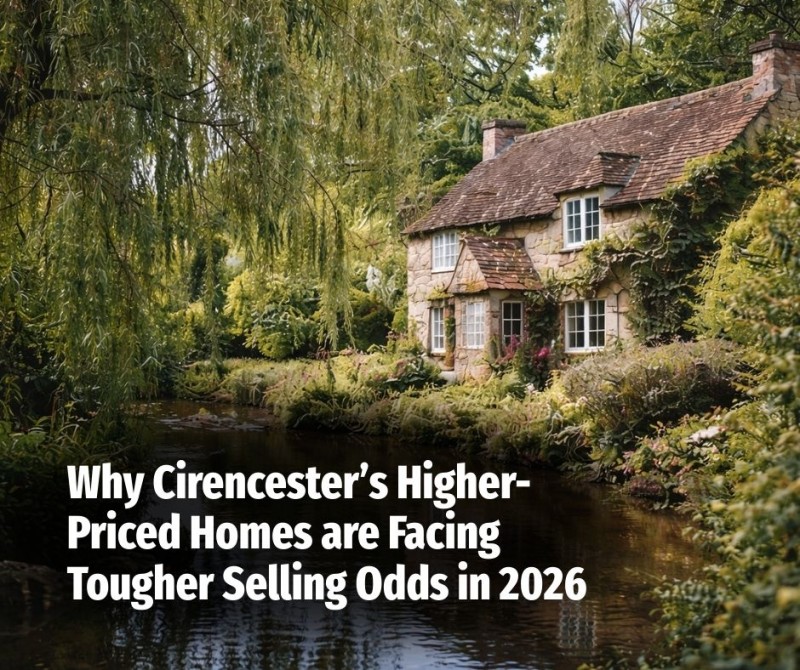 Why Cirencester's Higher-Priced Homes Are Facing Tougher Selling Odds in 2026
